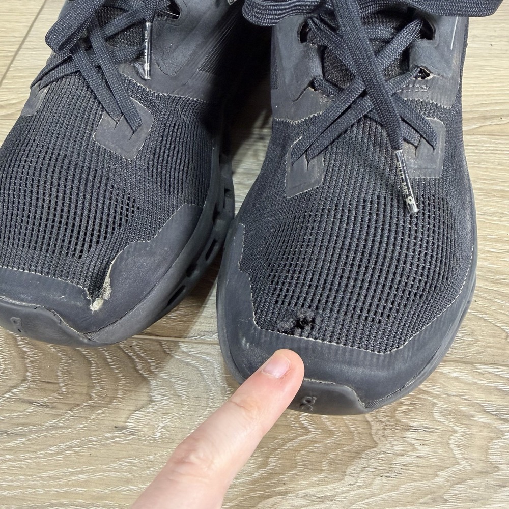 On Cloudstratus Shoes Women Size 9 Black CloudTec Running Sneakers 39.99214 - Picture 5 of 8